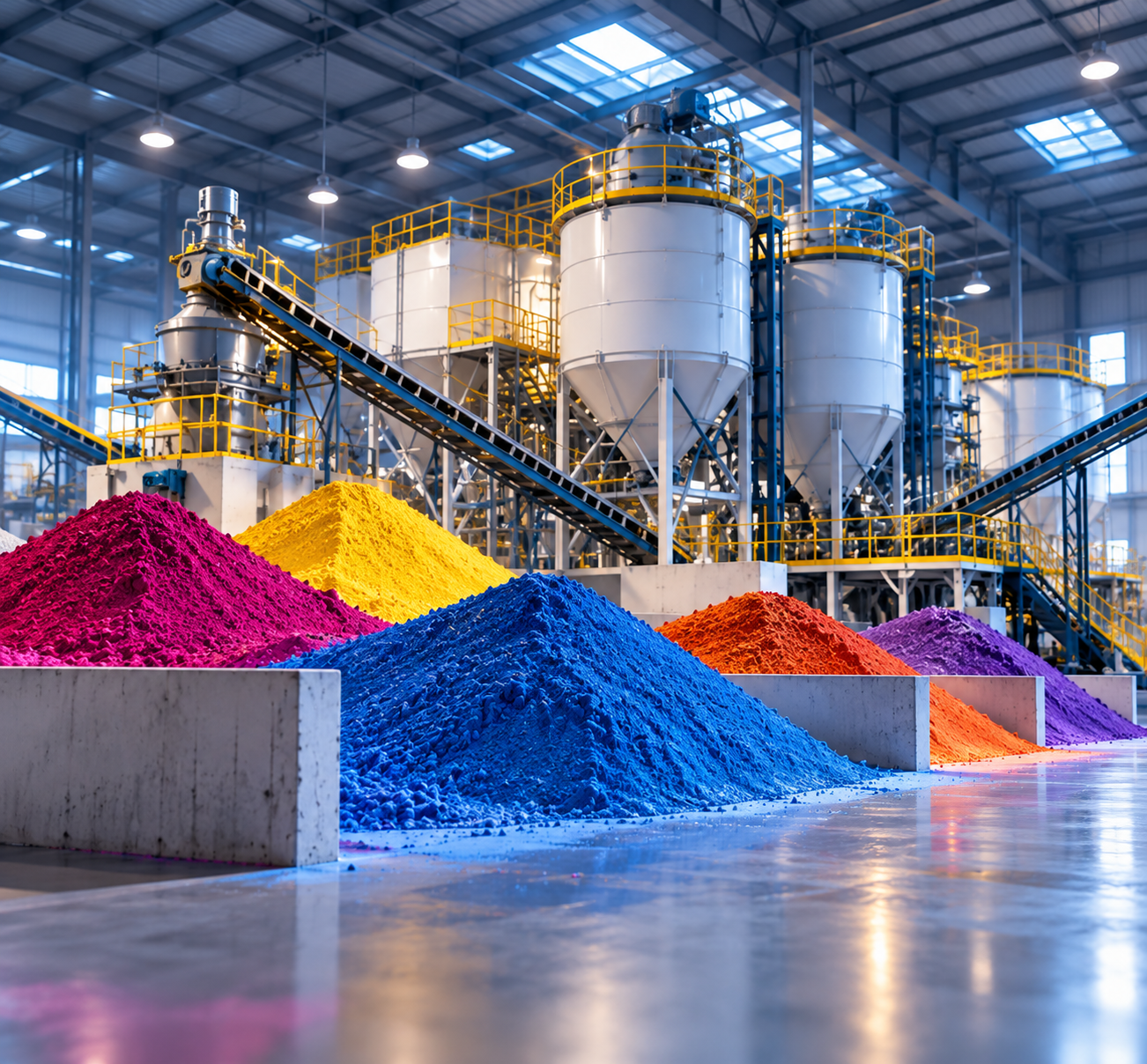 Rainbow Colours manufacturing facility in Chhota Udepur, Gujarat